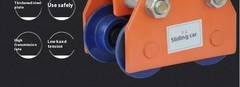 Manual Trolley 0.5/1/2/3/t Ton I-Beam Pulley Block Lifting Pulley Hand-Operated