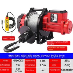 220V Electric Hoist Lifting Crane Brushless Speed Converter Hoist Small Hoist