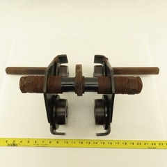 Gravity Push Pull Hoist Trolley 1 Ton 3″-8″ Flange Believed To Be CM Series 633