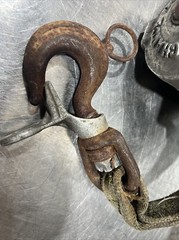 Chance Hoist 1 Ton Hot Stick Ratcheting Strap Hoist. Item ID #54 Used Surplus