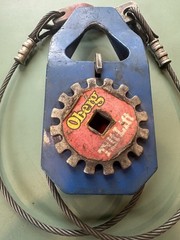 Oberg Tilt Lift Engine Sling 2000 Lb Capacity One Hand BLUE