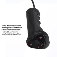 ♡ 250A Winch Corded Manual Hand Remote Control Weatherproof Winch Controller
