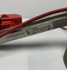 TITANEX INSUL-8 256B OVERHEAD CRANE Rail Collector Arm Assembly 30 Amp #10 Wire