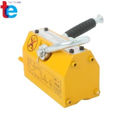 Permanent Magnetic Lifter Lifting Magnet 880 Lbs/400 kg Neodymium Hoist – Yellow