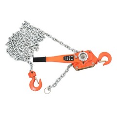 Manual Lever Block Steel Chain Hoist Wrench Hoist 6600lb Capacity 20ft G80 Chain