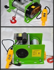 Electric Winch 30M Steel Wire Rope Windlass Elevator Household Building Crane