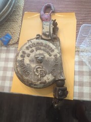 Vintage Chicago Pneumatic No. 85 Balancer Cable Hoist Retractor #85 C.P. B76944