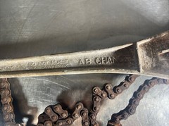 A.B. Chance 3/4 Ton Ratchet Link Chain Hoist. Item ID 5