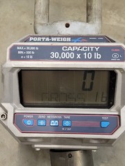 Porta-Weigh X-Plus MSI-4300 30,000 X 10 lbs Hanging Portable Crane Scale