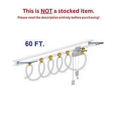 CONDUCTIX ROUND CABLE STRETCH WIRE FESTOON KIT (60 FOOT)