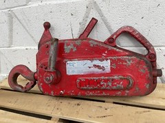 Griphoist/Tirfor TU28 Manual Cable Hoist, 4,000 lb Lifting Capacity, 1 Unit