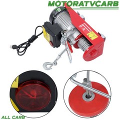 ALL-CARB Mini Electric Hoist 1760lb Electric Winch 328ft Wireless Remote Control