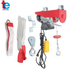 440LB Electric Hoist with 14ft Remote Control 110V for Garage Workshop Lifting