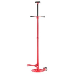 3/4-Ton Under Hoist Stand with Wheels, Steel, 52″-80″ Height Adjustable