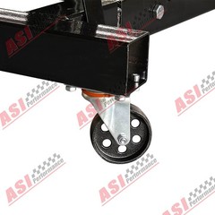 1 Ton Steel Adjustable Folding Engine Hoist Heavy-Duty Hydraulic Crane Lift