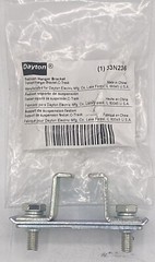 DAYTON 33N236 Festoon Hanger Bracket,C-Track 33N236