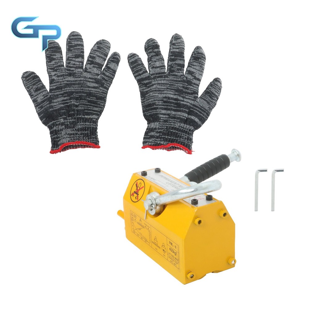 880 lbs/400 kg Permanent Magnetic Lifter Heavy Duty Magnet Lifting Tool