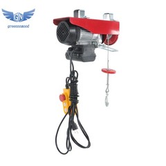 PA200 Electric Hoist 440lbs w/ 14ft Remote, 110V 510W Motor, Dual Hook System