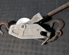 Lug-All Cable Hoist Manufactured by Lincoln Precision Made in USA