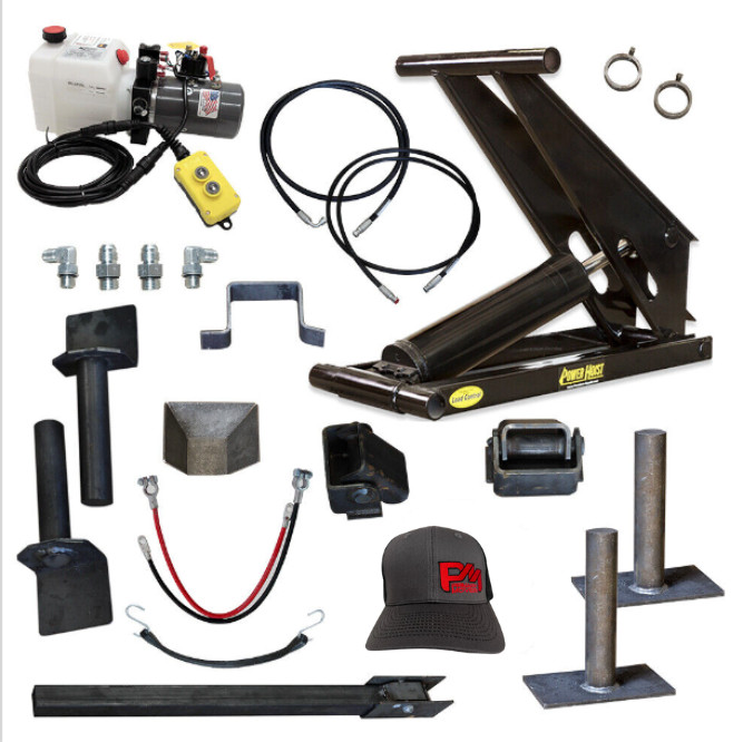 3 Ton Hydraulic Scissor Hoist Kits | PH310 | Dump Bed Kit for Trailers & Trucks