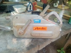 Tractel Griphoist TU-28 3,000lb Wire Rope Manual Cable Hoist Used #2