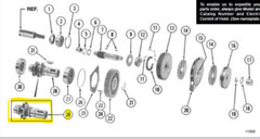 CMCO – BUDGIT SPROCKET 5/8 PITCH ROLLER; 31178401