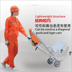 Hand Crank Stacker Mini Carrier Lightweight Portable Lifting Workstation Trucks