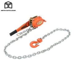 Wrench Block Steel Hoist Manual Lever Chain Hoist 6600lb Capacity 10ft G80 Chain