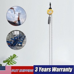 1/4 Ton Mini Lever Block Chain Hoist Ratchet Type Come Along Puller 5 FT Lift