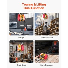 220V DomesticSuspended MiniElectricHoist 0.5 Tonne Lifting AirConditioning Hoist