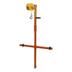 330lbs Air Conditioner Winch Crane Lift A/C Installation Lifting Tool 49ft Cable