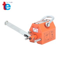Magnetic Hoist 220 lbs/100 kg Capacity 2.5 Safety Factor Magnetic Lifter Orange