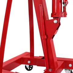 2 Ton Folding Engine Hoist Heavy Duty Engine Hydraulic Shop Crane 4 Level Adjust