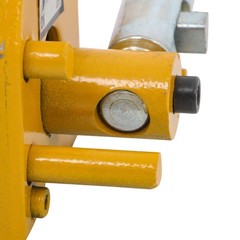 Magnetic Lifter 440lbs Lifting Capacity 2.5 Safety Factor Yellow Magnetic Crane