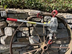 Lug-All 3000 Lbs Industrial Grade Cable Come Along Ratchet Winch Hoist Made U.S.