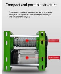 Electric Winches Electric Hoists Home-Use Cranes Quick-Lifting Small Cranes