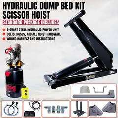 8 Ton (16000 lb) Dump Trailer Hydraulic Scissor Hoist – PH-516