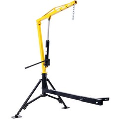 Receiver Hitch Mounted Hydraulic Swivel Pickup Truck Crane 1000 lbs Capacity