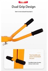 Mobile Compact Portable Foldable Hoist Hand-Cranked Mini Hoist for Home Use