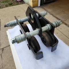 Little Mule (CM) 2 Ton Hoist Beam Push-Pull Trolley LMTD-4000 USA Used Excellent
