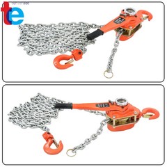G80 Chain Manual Lever Block Steel Chain Hoist Wrench Hoist 6600lb Capacity 20ft