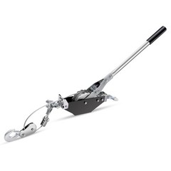 POLESTAR Come Along Winch, 3000 lbs Pull Capacity, 12 ft Steel Cable Hand Win…