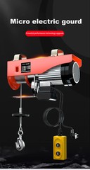 100-400kg Electric Hoist with Wired/Wireless Remote Control Lifting Crane Cable