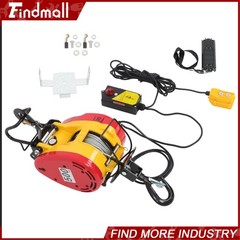 Findmall 2in1 Portable Electric Hoist Winch 1100lbs Capacity 98ft Lifting Height