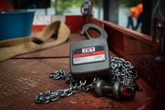 Jet Jet Al100-150-20 1 1/2 Ton Hand Chain Hoist With 20′ Of Lift