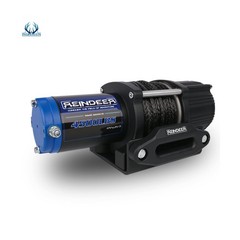 REINDEER 4500lb 12V Winch Kit Synthetic Rope Wireless IP67 for ATV/UTV