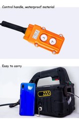 Portable Wireless Remote Control Electric Hoist 220vSuspended Crane for Home Use