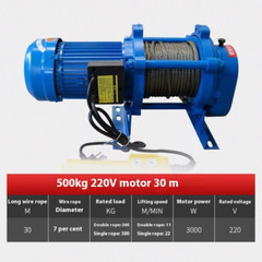 Construction Site Multi-function Hoist Lifting Winch Crane Motor Hoist 220/380V