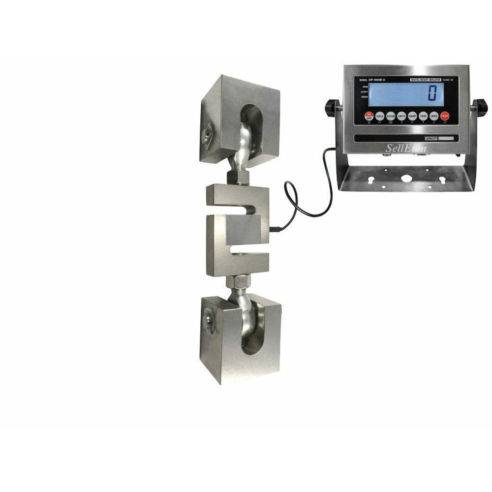 Industrial S Type load cell with connection links Digital Hanging Weight Scales