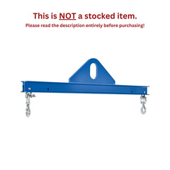 VESTIL ECONOMY SPREADER BEAM – 2000 LB CAPACITY, 48 IN. LENGTH – SBM-20-4
